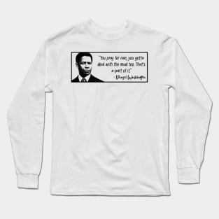 Denzel Washington Long Sleeve T-Shirt